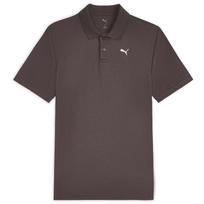 PUMA Unisex Moisture-Wicking Slim-Fit Short-Sleeve Polo Shirt 528700 M juoda
