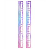2pcs Cross Stitch Thread Holder Bobbins  Cross Stitch Row Line Tool Cross Stitch Threading Board for Handmade Accessories
