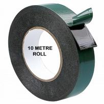 10 Metre Roll of Strong Sticky Double Sided PE Foam Tape - Waterproof and Versatile for Indoor and Outdoor Use 10mm*10m