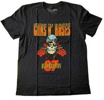 Guns N Roses Uk Tour 87 Licensed Tshirt Unisexs L