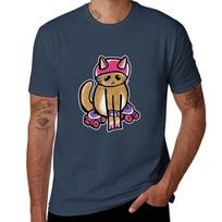 Brown Roller Cat TShirt Lightweight Gym Training TShirt S