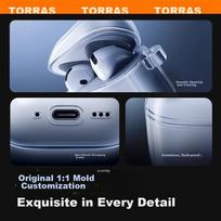 Case for AirPods 4, Cover for Apple Earphones, Shockproof, Dustproof, Scratch-Resistant, Silicone Heat Dissipation, Transparent