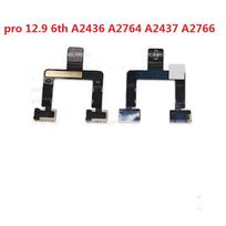 For iPad Air 6 11inch A2902 13 inch A2898 Speaker Microphone Flex Cable Internal MIC Connector Ribbon Parts Pro12.9 A2437 Pro12.9 A2437 black