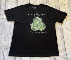 Tee Villain Cthulhu Go Green Revive Return Reclaim Shirt Horror Funny Large L L