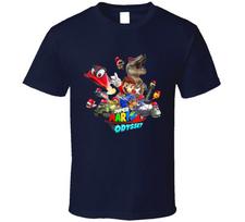 Hot Super Mario Odyssey Trending Game T Shirt XXXXL gray