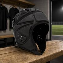 Sports Headgear Quilted OpenFace Head Impact Absorption Absorbing Padded Covering for