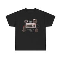 Vintage Gaming Set T Shirt Retro 80s Video Games Unisex Heavy Cotton Tee XXXXL