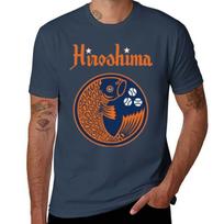 BESTSELLERIS Hiroshima Toyo Carp Vintage NPB Marškinėliai Laisvi Kasdieniai Trumpomis Rankovėmis Unisex S brown