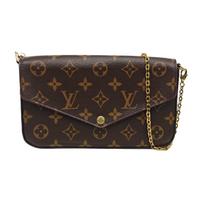 [Pre-Owned] Felicie Pochette Classic Monogram Coated Canvas And Leather Three-In-One Chain Bag - Very Good #E2VMEG ONE SIZE