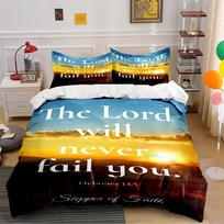 The title for this image could be: Bedding set (1 duvet cover, 2 pillowcases, duvet not included) 135x200cm