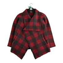 Women's Red Wool Vest M