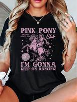 Pink Pony Club Western Tour T-shirt XXXL