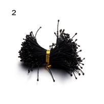 Wreath Hand-made Double Heads Needlework Artificial Pearl Flower Stamen DIY Floral Craft Pistil 2