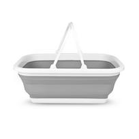 PLATINET PICNIC FOLDABLE BASKET 12L 38.3x28.3xH14.2 (5.2)cm [46305]