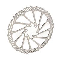 180mm Bike Disc Brake Rotor Aluminium Alloy Bicycle Disc Brake Rotor for Mountain Bikes Road Bikes gray
