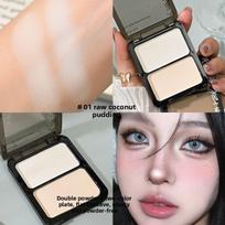 Matte Double-piece Contouring High-gloss Brightening Pearlescent Face Nose High-gloss Powder 01#