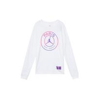 Jordan Paris Saint-Germain Casual Sport Crew Neck Long Sleeve T-Shirt Men Tops White CZ0794-100 XS