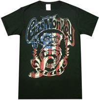 Gas Monkey Garage - Americana Monkey Logo Adult 100% Cotton T-shirt Mens Tees Top -Officially Licensed Tee 3XL