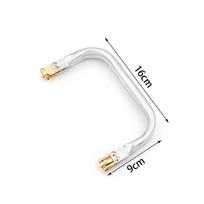 Bag Frame Metal Aluminum Tube Frame For Women Girls DIY HandBags Wallet Purse Frame Bags Handle Clutch Bag Parts Accessories
