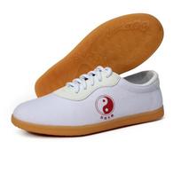 Martial Arts Tai Chi Kung Fu Shoes Taekwondo Wushu Karate Sports Training Shoes Traditional Chinese Canvas Shoes 35
