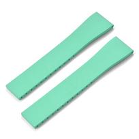 STAPELP CTS Rubber Strap 18mm 19mm 20mm 21mm 22mm Quick Release Original Buckle FKM Watch Strap CTS WatchBands For Cut To Size 21mmx18mm&No Buckle violetinė