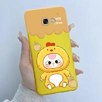 For Samsung Galaxy A5 2016 A7 2017 Phone Case Flower Girls Design Soft Silicone TPU Back Housing for SM-A510F A520F A720F Covers A7 2017-A720F