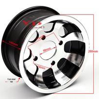 10  Aluminum Alloy Wheel Hub for Go-Kart ATV Beach Buggy: 22x10-10 & 23x7-10 Rims