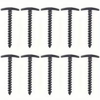 10 Pcs/Pack Outdoor Camping Tent Pegs Ground Nails Screw Anchor Stakes Pegs Hiking Tent Stakes Pins Tent Accessories