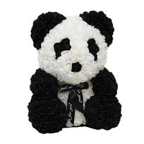 25cm Gėlės Rožė Meškinas Panda Amžina Gėlė Jubiliejus Dirbtinė Putplasčio Gėlė Romantiška Amžinai Valentino Dienos Dovana