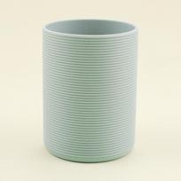 6.5*8.5cm Insulated Silicone Protective Sleeve For Water Bottle Anti-Slip Protection Covers Reusable Silicone Sleev pilka spalva