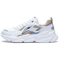 Li-Ning Thick Sole Low Top Sports Casual Shoes Men Sneakers White Blue AGLS171-3 40⅓