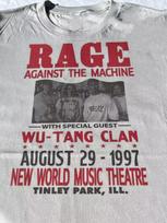Rage Against the Machine Live With Special Guest T Shirt Full Size S-5XL SS218 L
