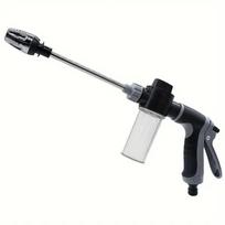 High Pressure Car Wash Water Gun Garden Water Pipe Nozzle, Multifunctional Watering Tool, Powerful Cleaning For Cars and Gardens 3/4'' juoda