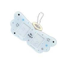 Photocard Holder Keychain Cartoon Photocard Holder ID Cards Protective Sleeve School Stationery Supplies for Women Girls mėlyna
