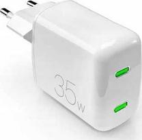 PURO MiniPro GaN 35W 2xUSB-C White