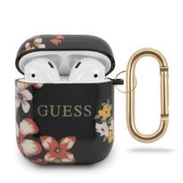 GUESS GUACA2TPUBKFL04 AirPods case black/black N.4 Flower Collection