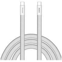 Verbatim SoftTouch USB-C to USB-C Sync  AND  Charge Cable, 100W PD3.0, 120cm, white, 30277