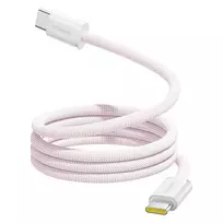Baseus Dynamic 4 Pro data transfer and charging cable | USB-C to USB-C | 100W | 1m | pink