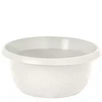Branq Round Cotton Bowl 15L, white