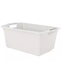 Branq Cotton Square Bin 25L, white