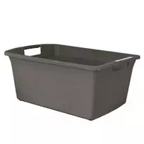 Branq Square Cotton bin 25L, dark grey