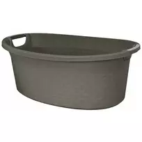 Branq Oval Cotton bin 40L, dark grey