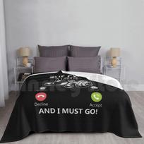 The Gym Is Calling And I Must Go Workout Personal Trainer Gear Blanket Super Soft Warm Light Thin Gym Gym Workout Size: 75*100cm, Weight: 230 GSM