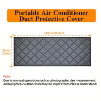 Portable Air Conditioner Hose Insulation Portable Insulated Cover Washable AC Pipe Insulation for Indoor Outdoor Garage RV Room