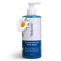 Be Bodywise 1% Salicylic Acid Body Wash 375 ml | Refreshing Showering Gel that Helps to Prevent Body Acne & Cleanse Skin | Paraben and SLS free