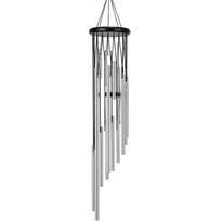 18-Tube Rotating and Aluminum Wind Chime Hanging Ornament