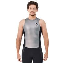 2mm Neoprene Sleeveless Wetsuit Top Snorkeling Diving Surfing Warmth Protection Men Women Unisex Small