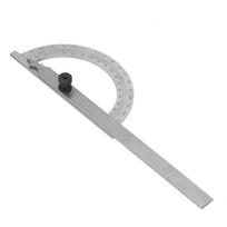 Stainless Steel Rotary Angle Finder 0-180° 180 Degree Protractor Measuring Ruler  Woodworking