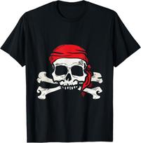 Jolly Roger Pirate | Skull and Crossbones | Gift T-Shirt Unisex T-Shirt S