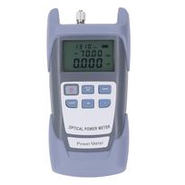 Optical Fiber Power Meter with FC SC Adapter Fiber Optic Cutter Wavelength Tester Tool Set ABS